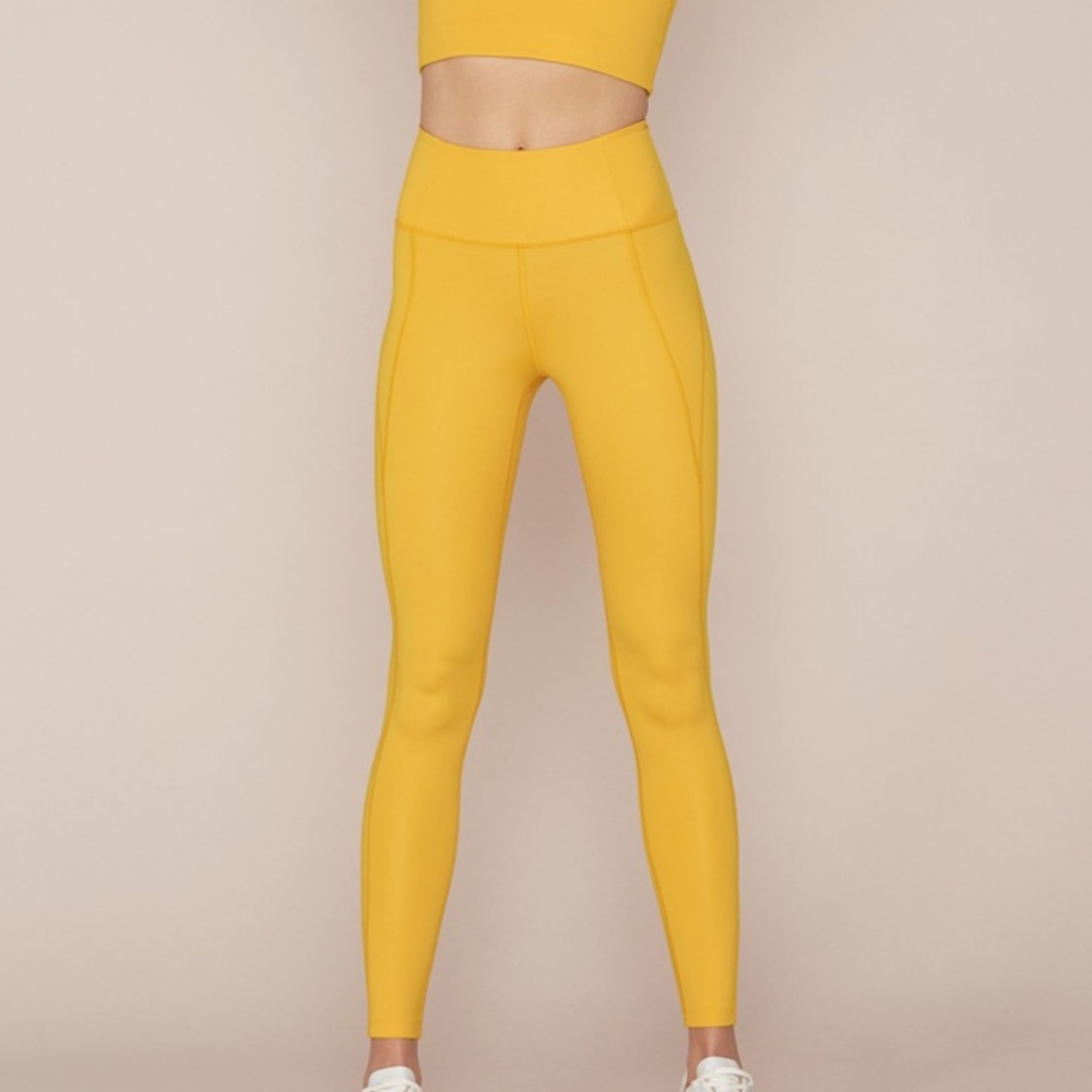 Citrine Compressive High-rise leggings